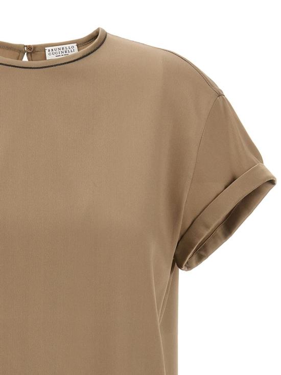 25SS 브루넬로 쿠치넬리 블라우스 M0C59DE310C2874 GRAY - BRUNELLO CUCINELLI