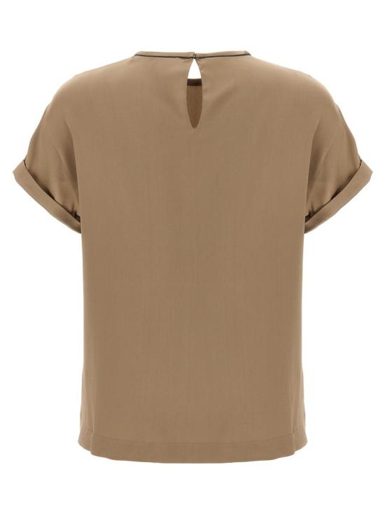 25SS 브루넬로 쿠치넬리 블라우스 M0C59DE310C2874 GRAY - BRUNELLO CUCINELLI