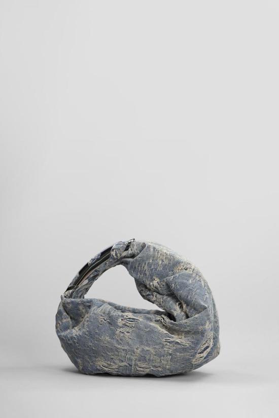 24FW 디젤 토트백 406554 X09785P8011 BLUE - DIESEL