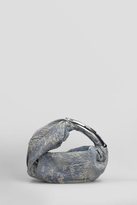 24FW 디젤 토트백 406554 X09785P8011 BLUE - DIESEL