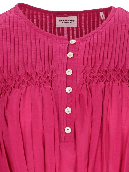  이자벨마랑에뚜왈 숏 원피스 RO0392FA B1J17E40FA PURPLE - ISABEL MARANT ETOILE