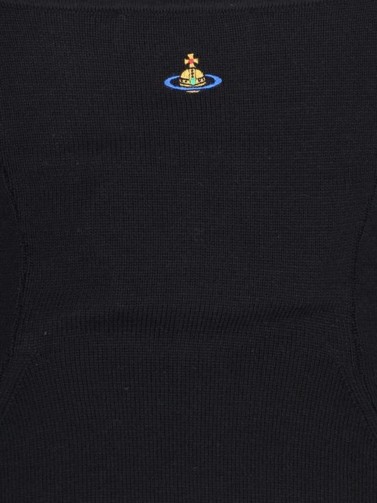 24FW 비비안웨스트우드 미디 원피스 1801001D Y002MN401 Black - VIVIENNE WESTWOOD