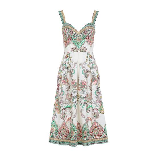 25SS 에트로 미디 원피스 WRHA0253 SP5C0 0802 WHITE