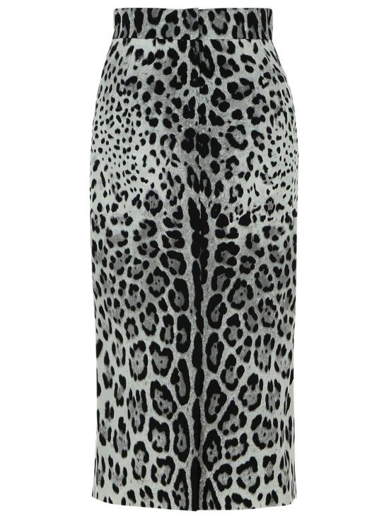 25SS 돌체앤가바나 숏 스커트 F4B6UT FSADDHI13N GREY - DOLCE & GABBANA