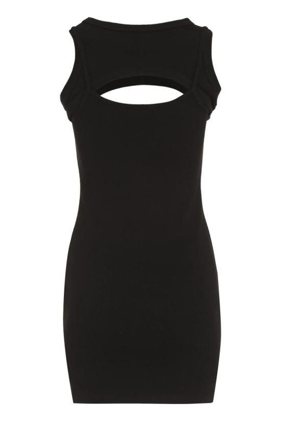  오프화이트 숏 원피스 OWDB496C99JER001 1001 Black - OFF WHITE