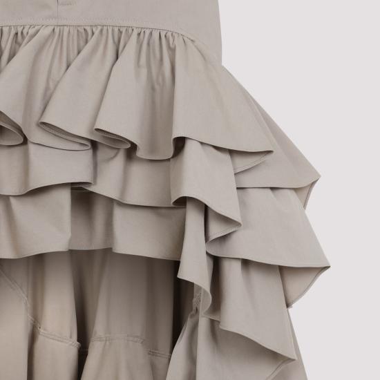 25FW 모스키노 롱 스커트 251E0118 0514 0081 Beige - MOSCHINO