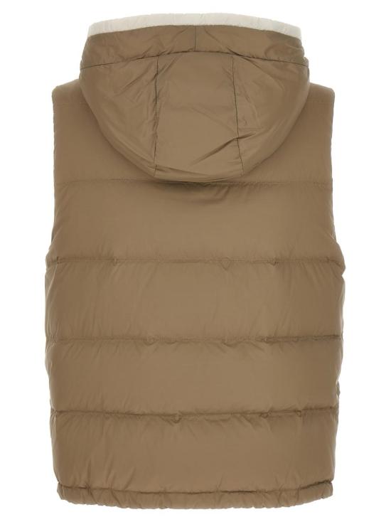  브루넬로 쿠치넬리 베스트 MR4052645C2964 Beige - BRUNELLO CUCINELLI