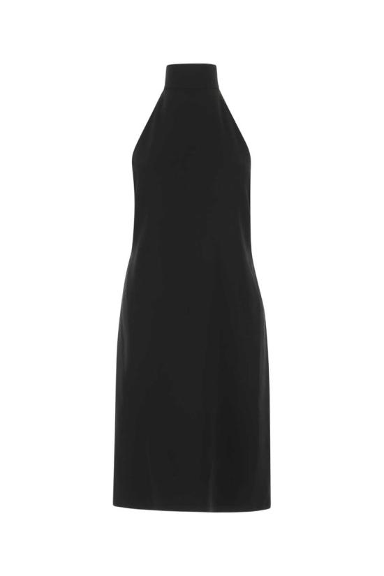  버버리 퍼넬 넥 백리스 웨이스트 스트랩 탑 8054439 A1189 Black