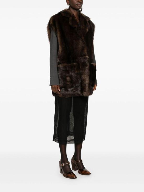 25SS 프라다 베스트 59463SOOO15PFF0343 Brown - PRADA