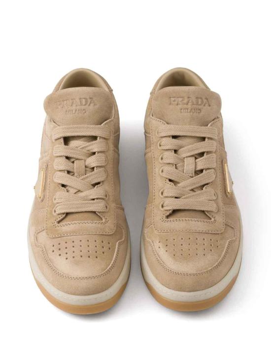  프라다 다운타운 볼드 레더 스니커즈 1E792MFD030Z5OF0379 BEIGE - PRADA
