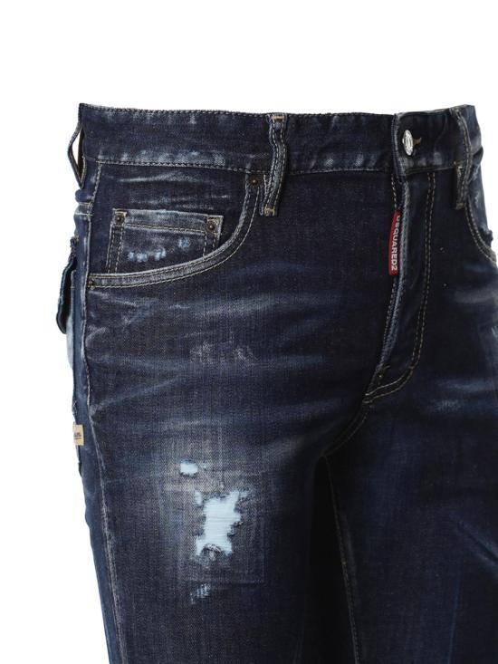  디스퀘어드2 스트레이트 팬츠 S71LB1098S30789470 Blue - DSQUARED2