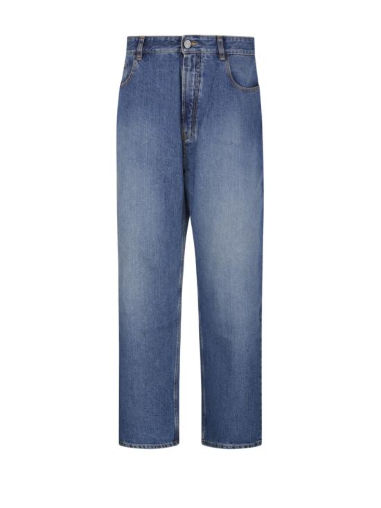 25SS 알라이아 데님 팬츠 AA9P0155T5364 525 BLEU VINTAGE