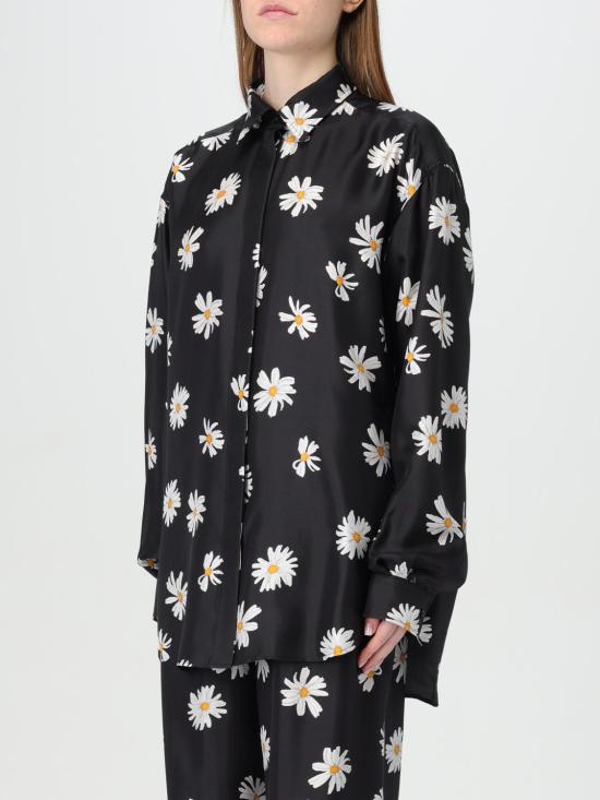 25SS 모스키노 블라우스 02250561 1555 Black - MOSCHINO