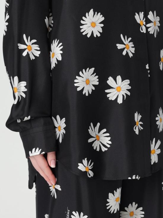 25SS 모스키노 블라우스 02250561 1555 Black - MOSCHINO