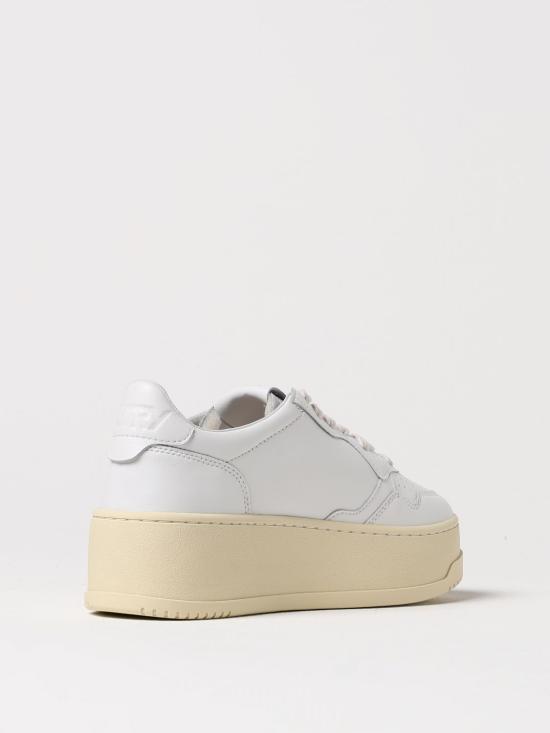 25FW 오트리 메달리스트 플랫폼 스니커즈 PTLWLL15 White - AUTRY