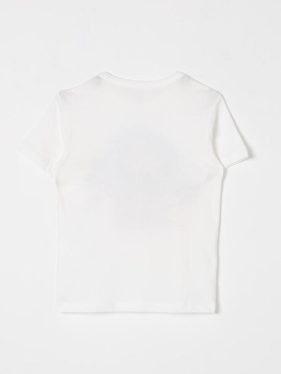 25SS [키즈] 스텔라 맥카트니 티셔츠 TW8A11Z0434 101 Ivory - STELLA MCCARTNEY