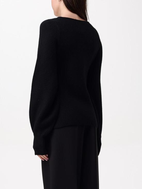 25FW 루루 스튜디오 스웨터 HERMUS Black - LOULOU STUDIO