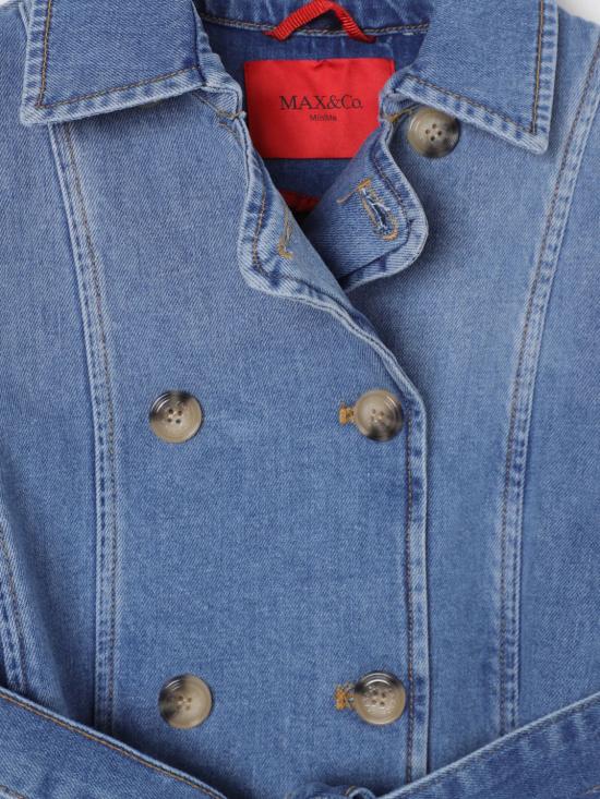 25SS [키즈] 막스앤코 캐주얼 자켓 MX0109MX066 MX01 Denim - MAX & CO.