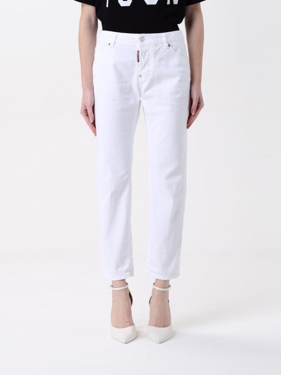 25SS 디스퀘어드2 데님 팬츠 S75LB0938S39781 100 White