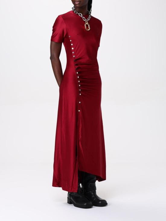 25SS 파코라반 롱 원피스 25PJRO886VI0267 P644 Red - PACO RABANNE