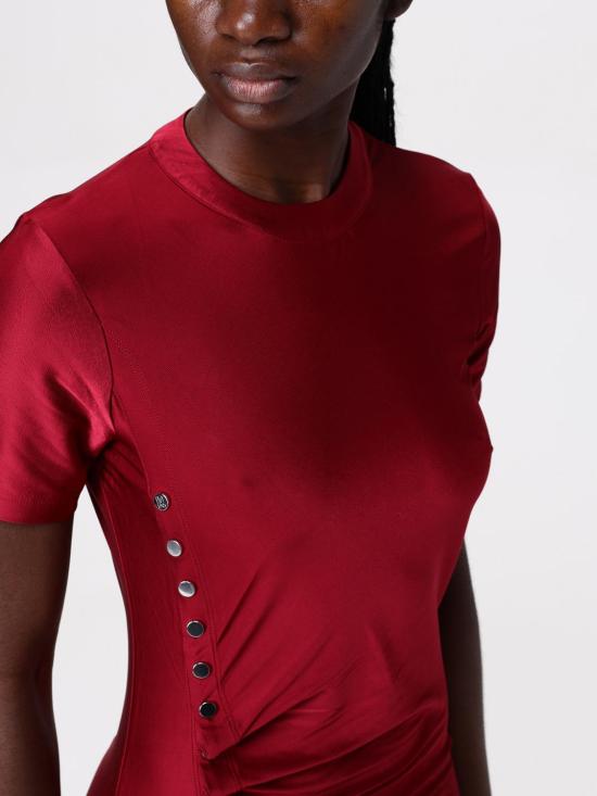 25SS 파코라반 롱 원피스 25PJRO886VI0267 P644 Red - PACO RABANNE