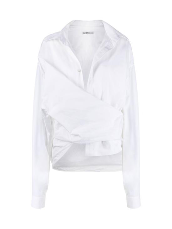25SS 발렌시아가 반팔 티셔츠 704458TYB189000 WHITE