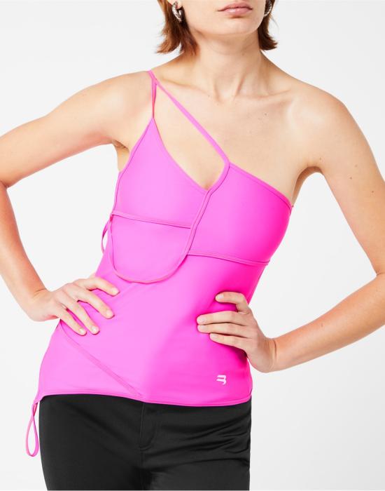  발렌시아가 민소매 티셔츠 680771TYK075900 PINK - BALENCIAGA