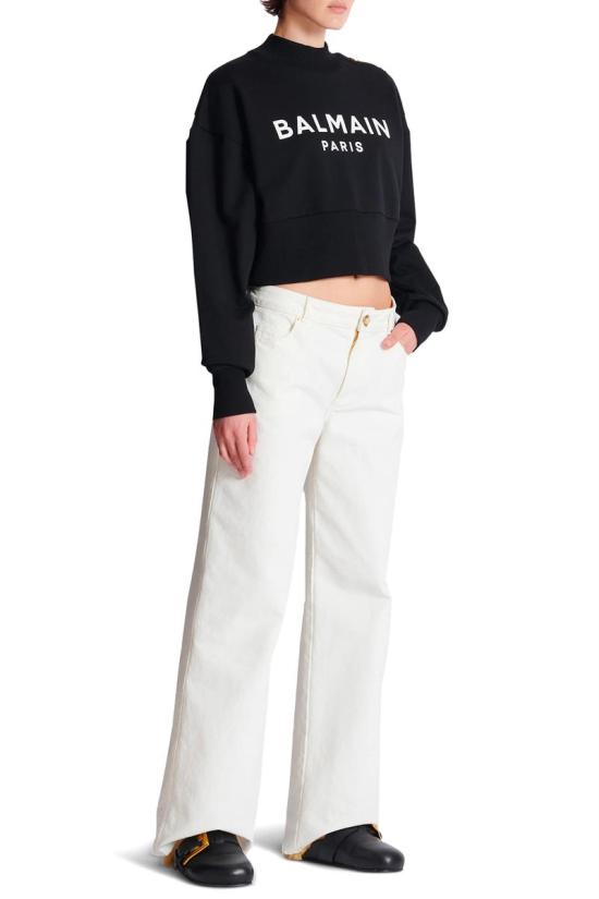 25FW 발망 스웨터 EF1JQ002BB02EAB NOIR - BALMAIN