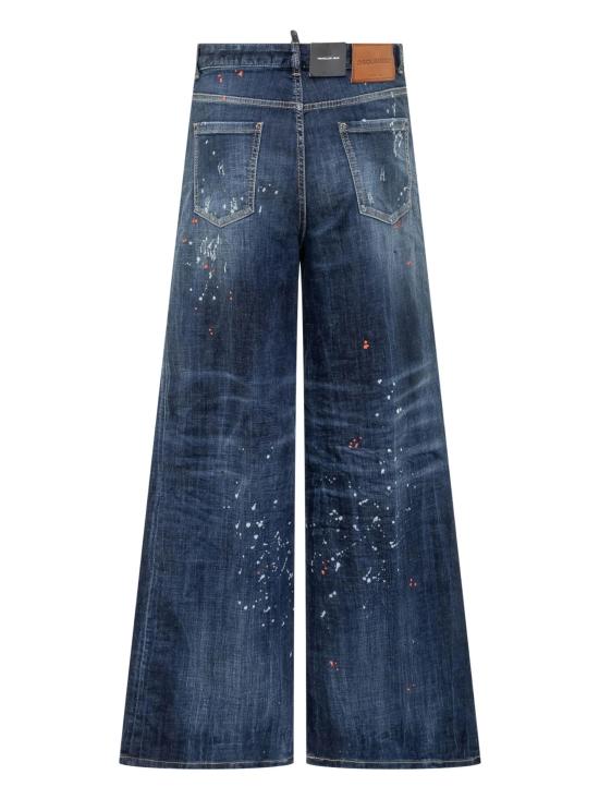 25SS 디스퀘어드2 스트레이트 팬츠 S75LB1010S30664 470 NAVY BLUE - DSQUARED2