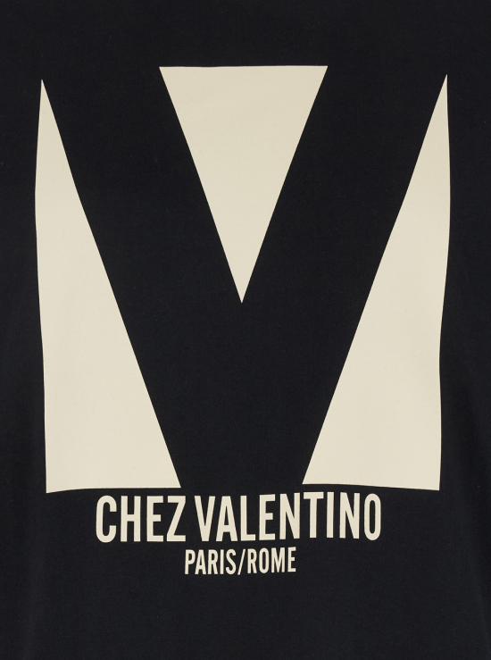 25SS 발렌티노 가라바니 반팔 티셔츠 6V3MG16PAQ90NO Black - VALENTINO GARAVANI