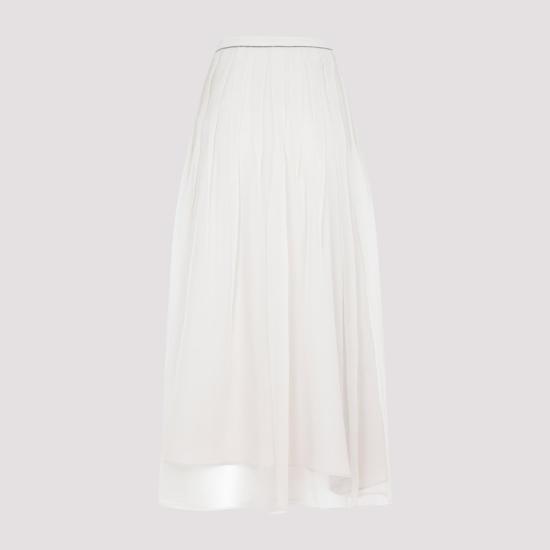  브루넬로 쿠치넬리 스커트 MF940G3375 C8539 TALCO NUDE NEUTRALS - BRUNELLO CUCINELLI