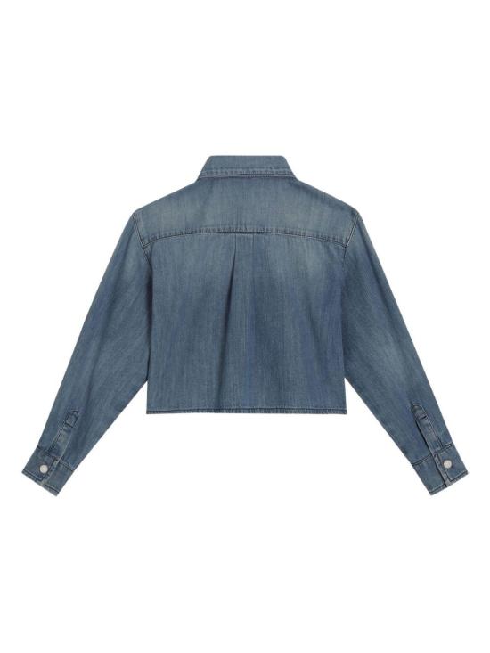 25SS [키즈] 돌체앤가바나 셔츠 L56S32 LDD07S9000 BLUE - DOLCE & GABBANA