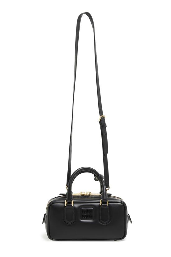 25FW 미우미우 토트백 5BB142ACR3F0002 BLACK DOM - MIU MIU