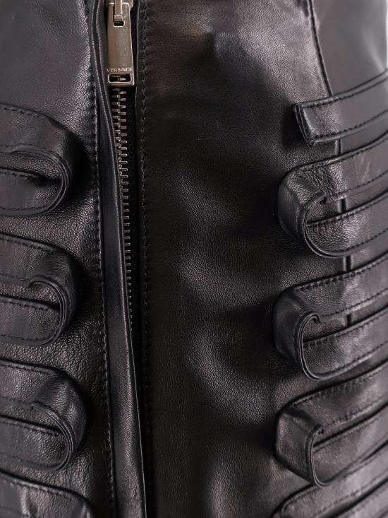 24FW 베르사체 숏 스커트 10169901A12300 1B000 Black - VERSACE