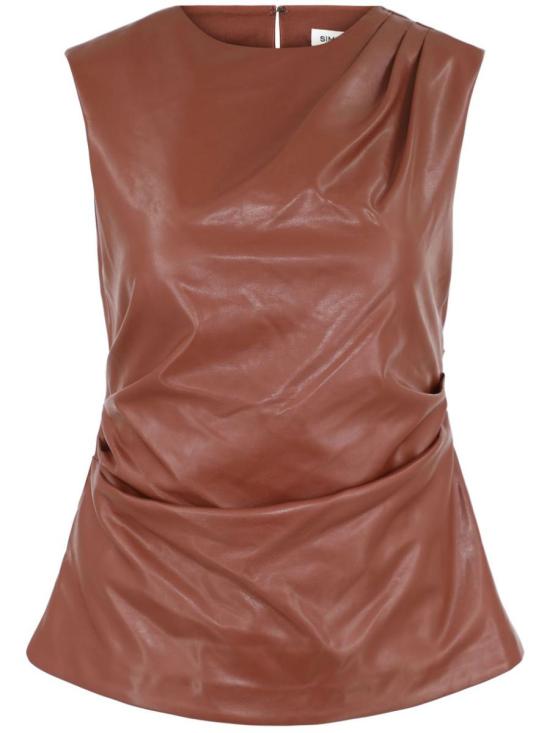 25SS 심카이 민소매 티셔츠 524 2164 L CHESTNUT Brown