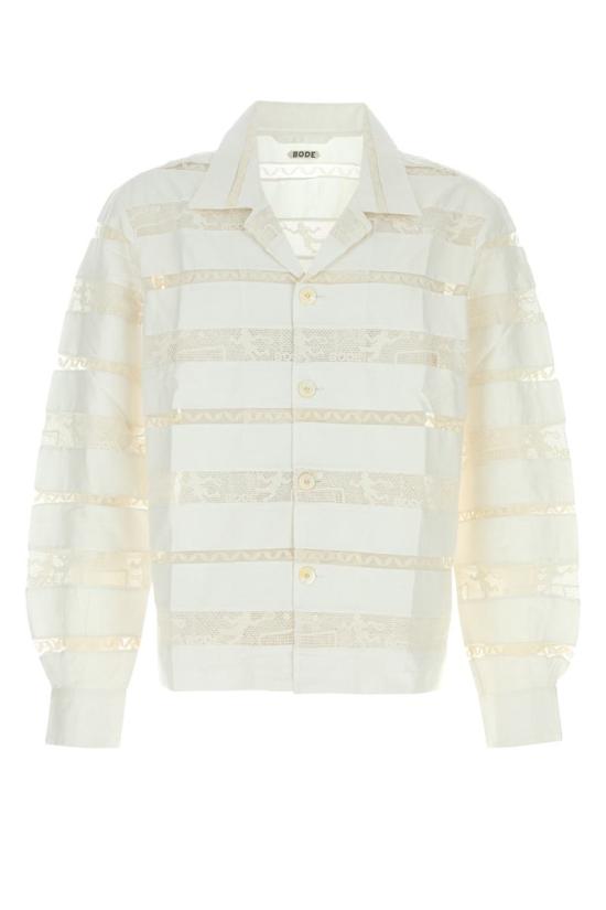 24FW 보디 긴팔 셔츠 MRF24SH040 CREAM Beige