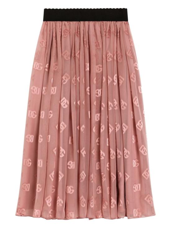 25SS [주니어] 돌체앤가바나 스커트 L55I48 FJTBRF0473 Pink - DOLCE & GABBANA