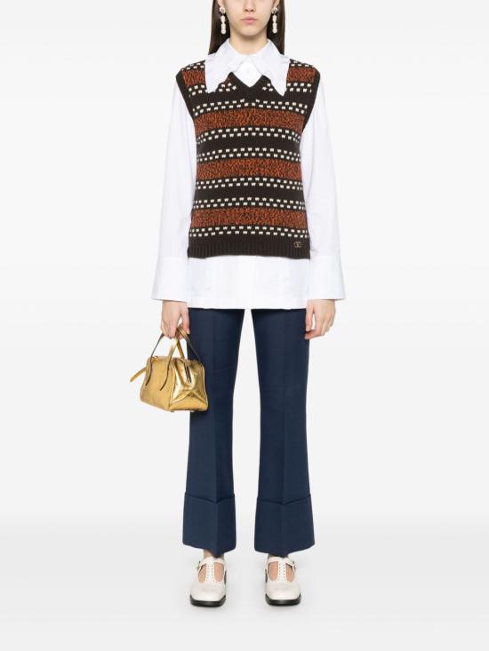 25SS 발렌티노 가라바니 스트레이트 팬츠 BRB6451CF D51 Blue - VALENTINO GARAVANI