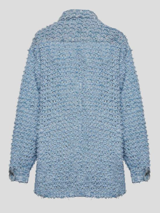 25SS 스텔라 맥카트니 셔츠 6D0346 3SQH064125 LIGHT BLUE LASER DENIM - STELLA MCCARTNEY