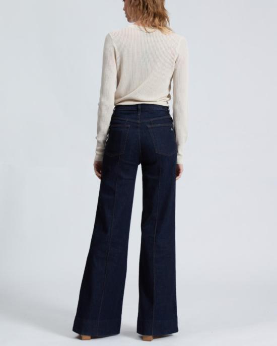  랙앤본 데님 팬츠 Rag & Bone Skylar 하이 라이즈 트라우저 진 린스 - RAG & BONE