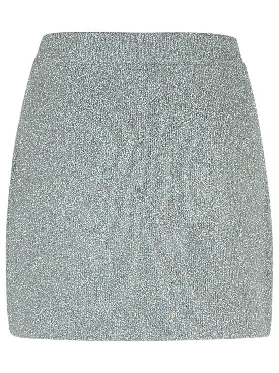 25SS 가니 숏 스커트 K2366018 Silver - GANNI