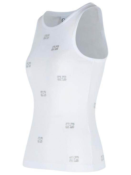 25SS 가니 민소매 티셔츠 T4087151 White - GANNI