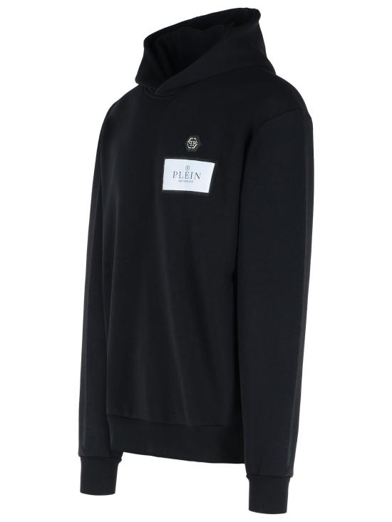 25SS 필립 플레인 후드 티셔츠 SAEC MJB 3616 PTE003N0202 Black - PHILIPP PLEIN