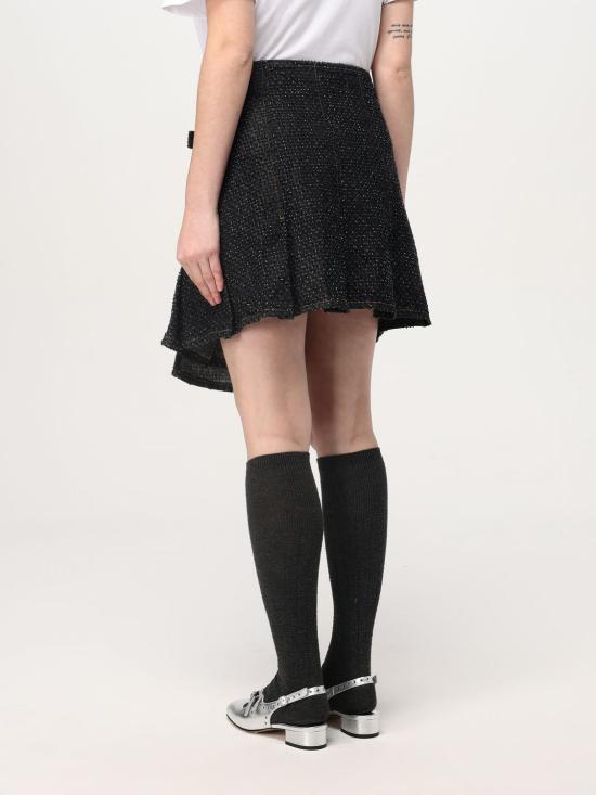 25SS 가니 숏 스커트 J1618 099 Black - GANNI