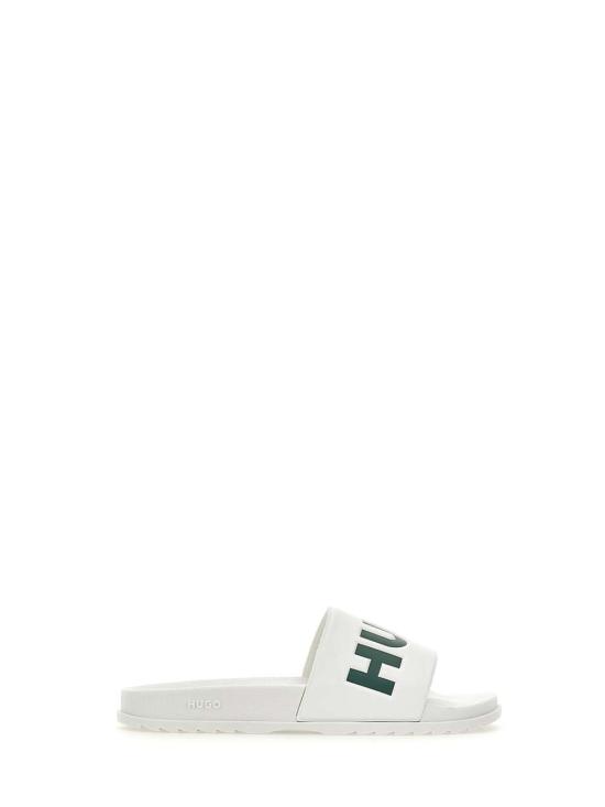 25SS 휴고보스 뮬/슬리퍼 50498352 123 White - HUGO BOSS