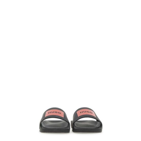 25SS 휴고보스 뮬/슬리퍼 50522525 001 Black - HUGO BOSS