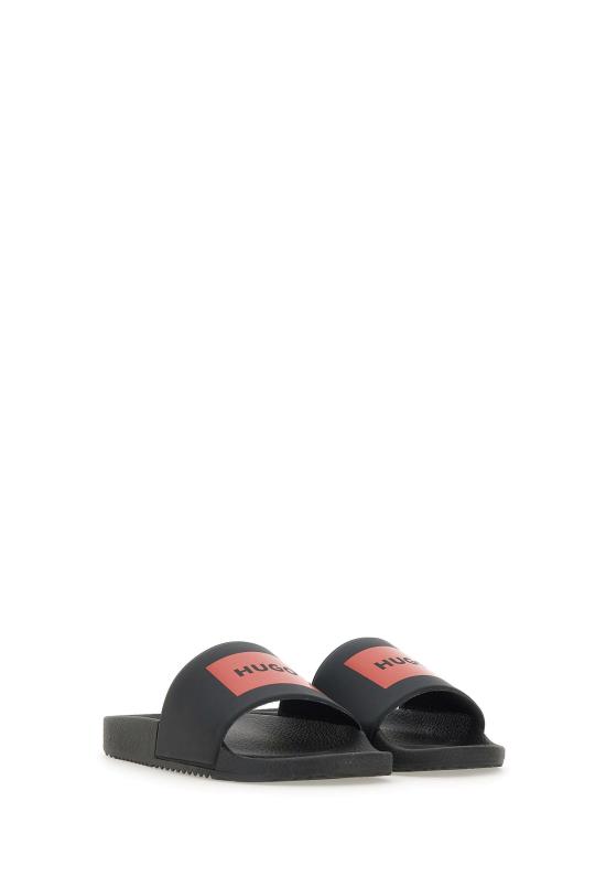 25SS 휴고보스 뮬/슬리퍼 50522525 001 Black - HUGO BOSS