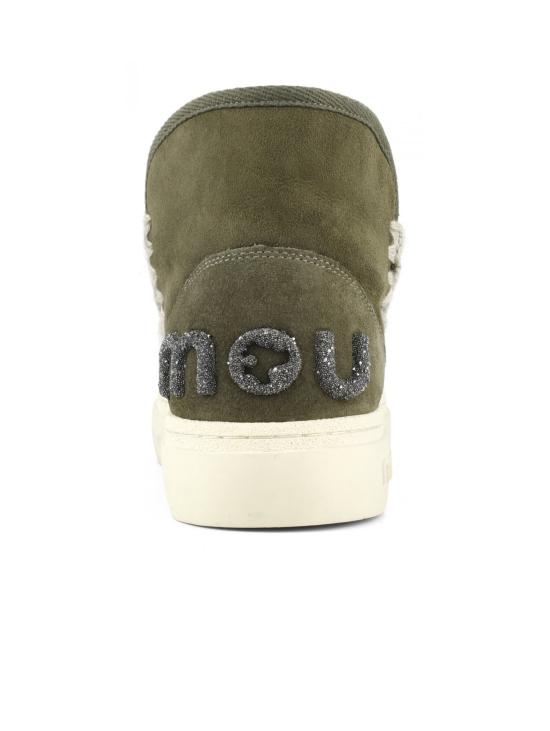  모우 부츠 Stivaletto con Logo Glietter 및 Suola 스니커즈 베르데 - MOU