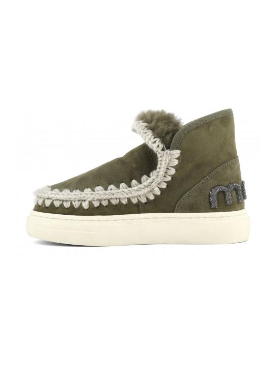  모우 부츠 Stivaletto con Logo Glietter 및 Suola 스니커즈 베르데