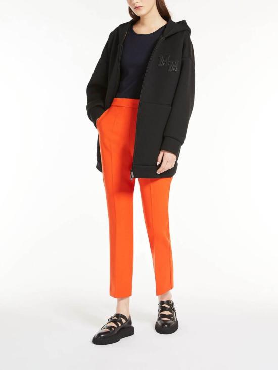  막스마라 네페타 울 블렌드 크레이프 팬츠 2411131081600004 - MAX MARA